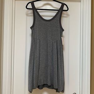 Free People Beach Stone Silver Dress